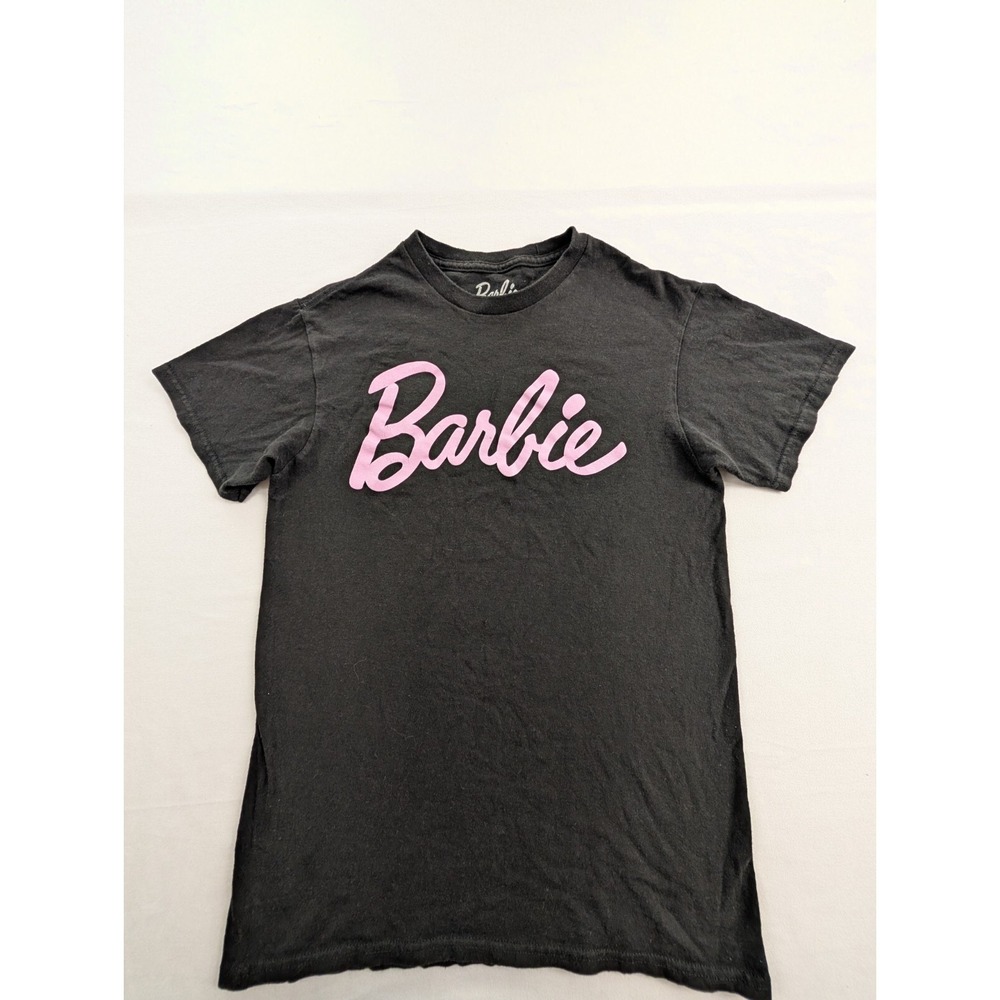 Barbie Mattel Black Short Sleeve Cotton T-Shirt Adult S